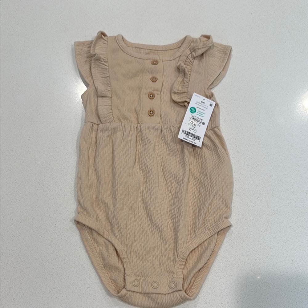 Carter's Beige Baby Outfit